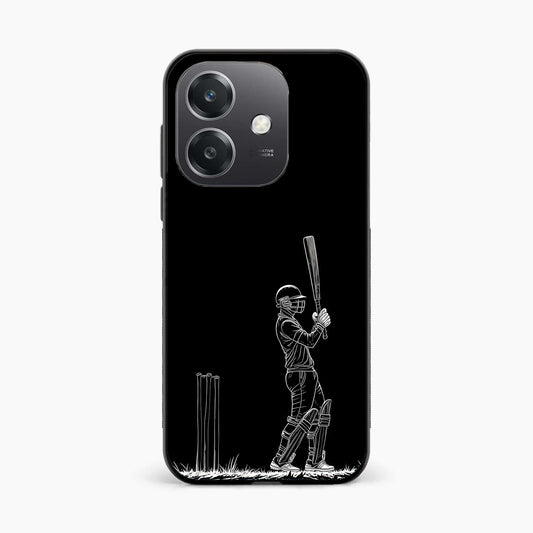Cricket Minimal Line Art Oppo A3 5G Back Cover