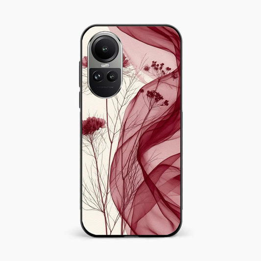 Red Floral Dream Oppo Reno 10 Pro Back Cover