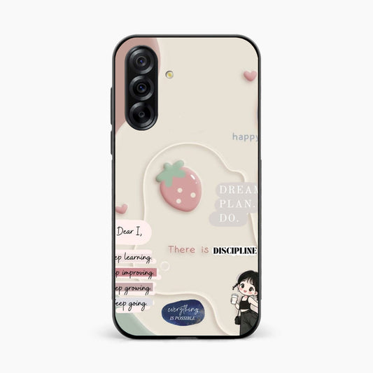 Dream Plan Do Vibe Samsung M56 Back Cover