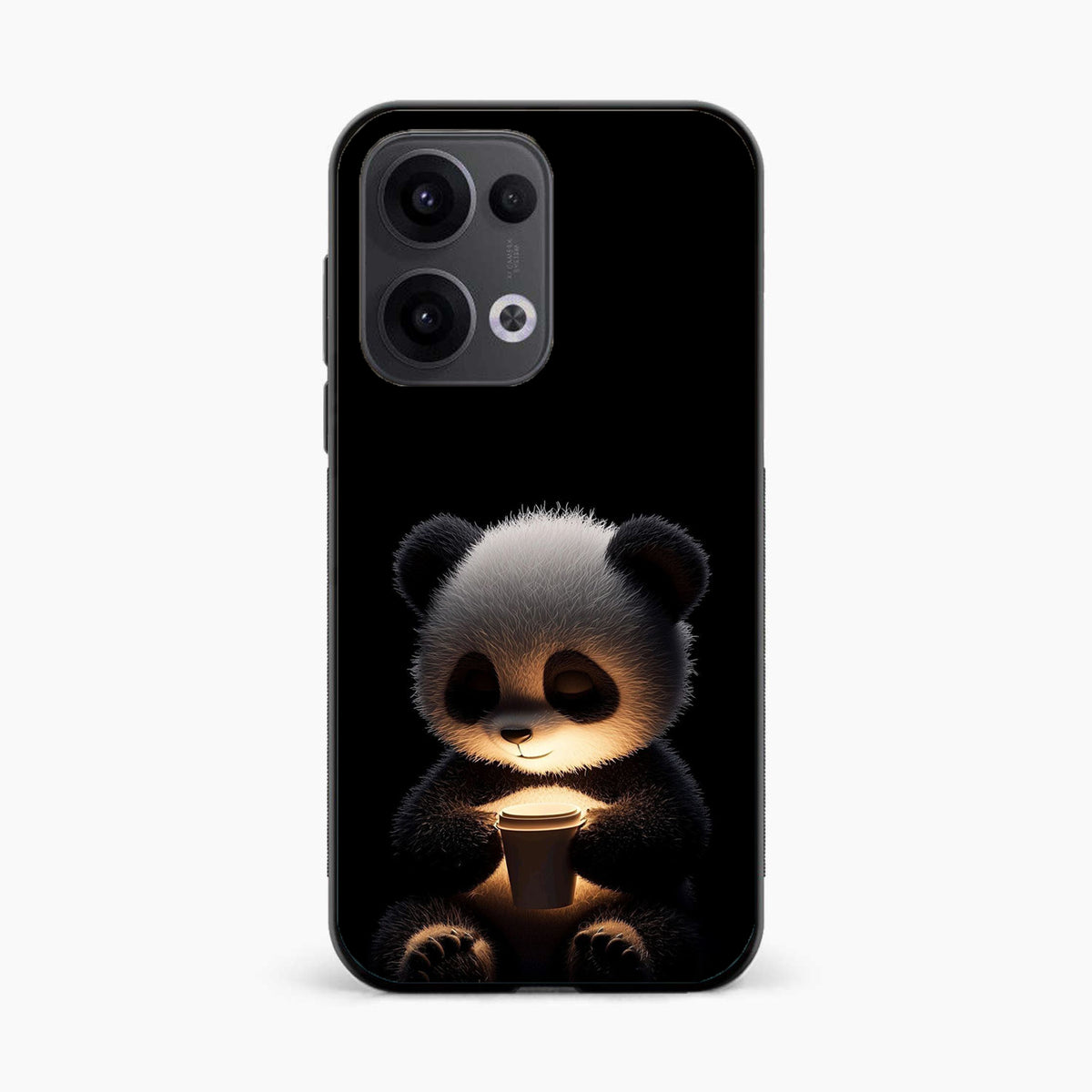 Soft Glow Panda Oppo Reno 13 5G Back Cover