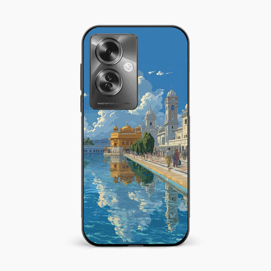 Golden Temple Peace & Faith Oppo F25 Pro 5g Back Covers