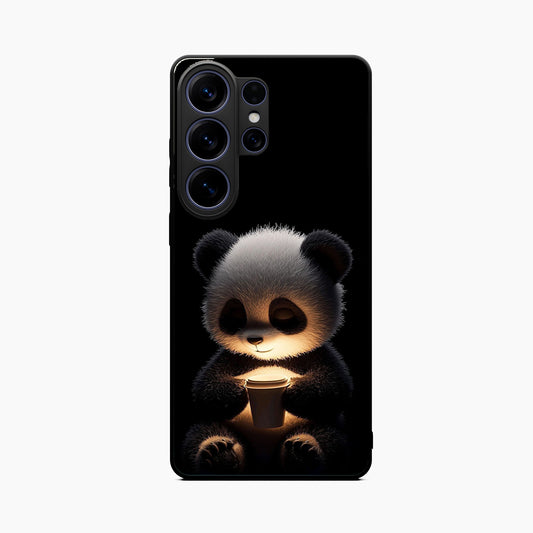 Soft Glow Panda Samsung S26 Ultra Back Cover
