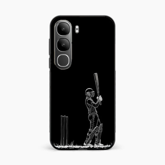 Cricket Minimal Line Art Vivo Y31 5G Back Cover
