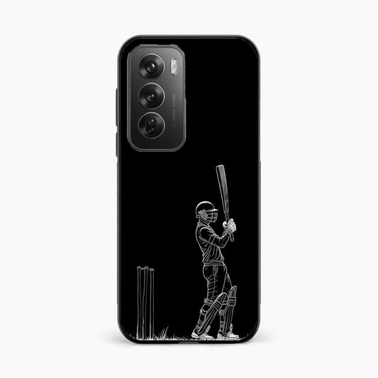 Cricket Minimal Line Art Oppo Reno 12 Pro 5G Back Cover