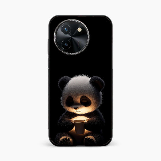 Soft Glow Panda Vivo T3x 5G Back Cover