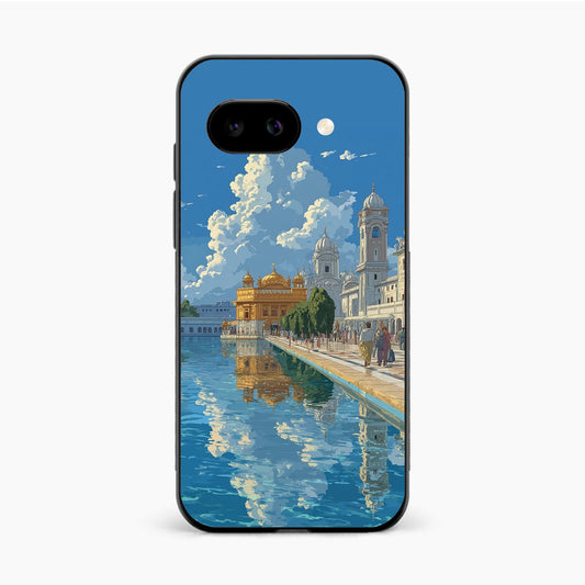 Golden Temple Peace & Faith Google Pixel 9A Back Cover