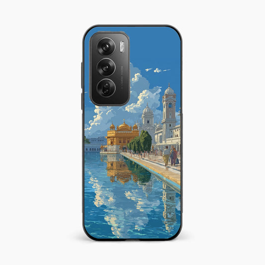 Golden Temple Peace & Faith Oppo Reno 12 Pro 5G Back Cover