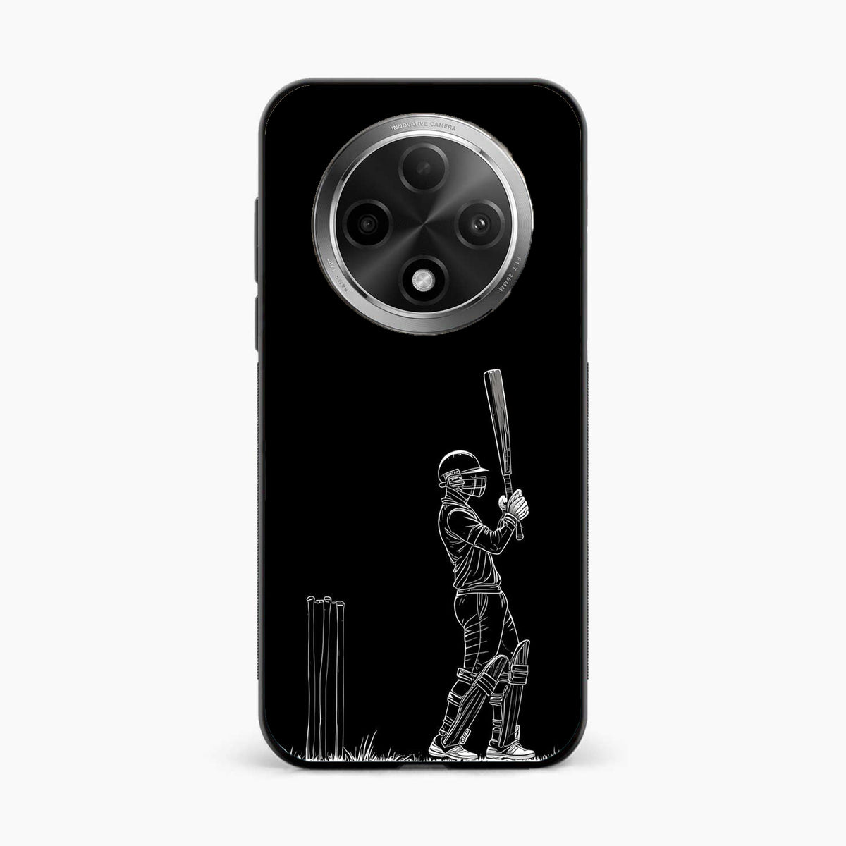 Cricket Minimal Line Art Oppo F27 Pro Plus 5G Back Cover