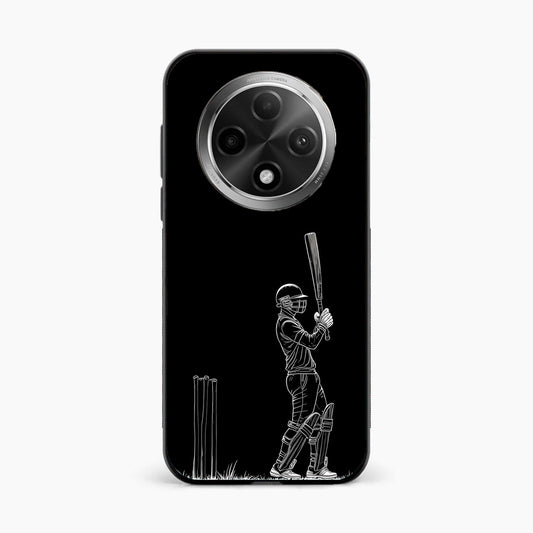 Cricket Minimal Line Art Oppo F27 Pro Plus 5G Back Cover