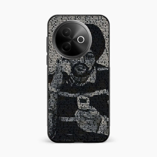 Sidhu Moosewala Minimal Text Art Vivo Y39 5G Back Cover
