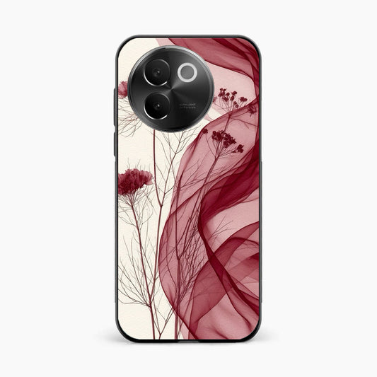 Red Floral Dream Vivo V30e 5g Back Cover
