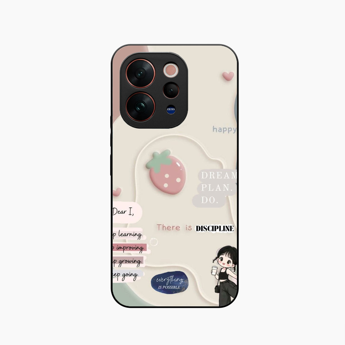 Dream Plan Do Vibes Vivo V70 Elite 5G Back Cover