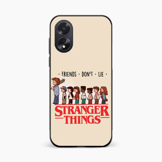 Stranger Things Forever Oppo A38 Back Cover