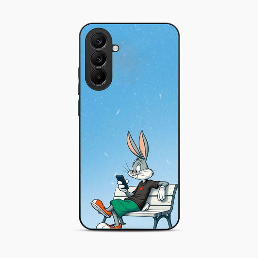 Chill Bunny Aesthetic Samsung A57 5g Back Cover