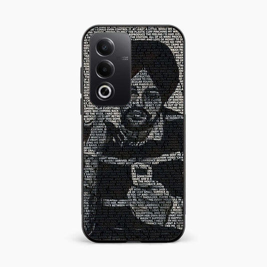 Sidhu Moosewala Minimal Text Art Oppo A3 Pro Back Covers