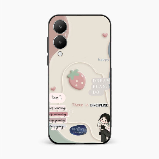 Dream Plan Do Vibes Vivo Y28 5G Back Cover