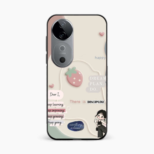 Dream Plan Do Vibes Vivo V40 5G Back Cover