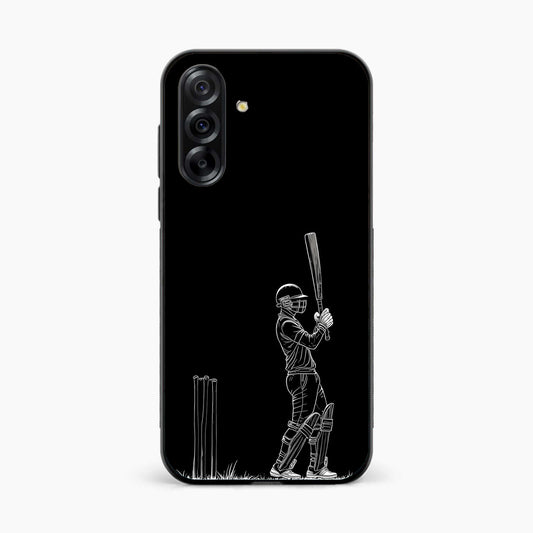 Cricket Minimal Line Art Samsung M56 Back Cover