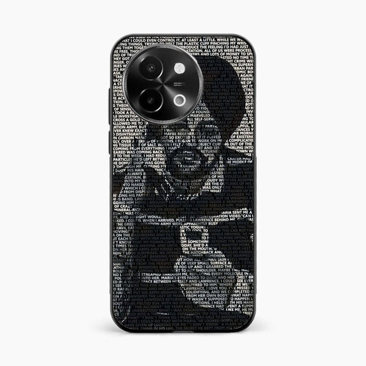 Sidhu Moosewala Minimal Text Art Vivo Y58 5G Back Cover