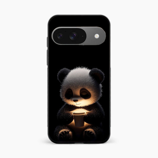 Soft Glow Panda Google Pixel 9 Back Cover