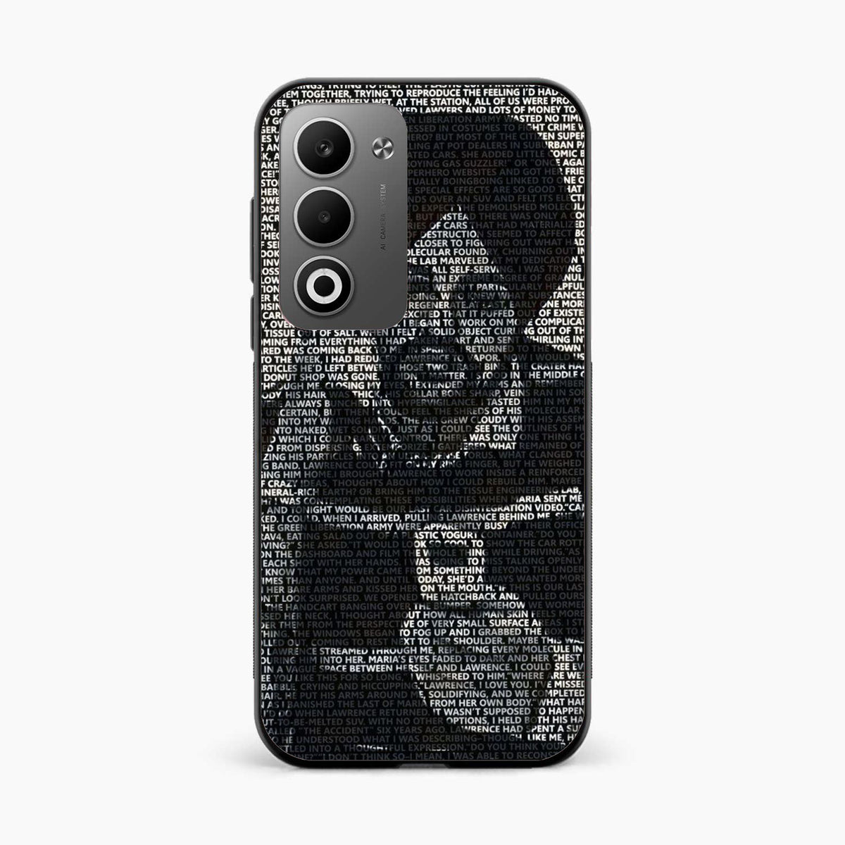 Sidhu Moosewala Minimal Text Art Oppo A5 5g Back Covers