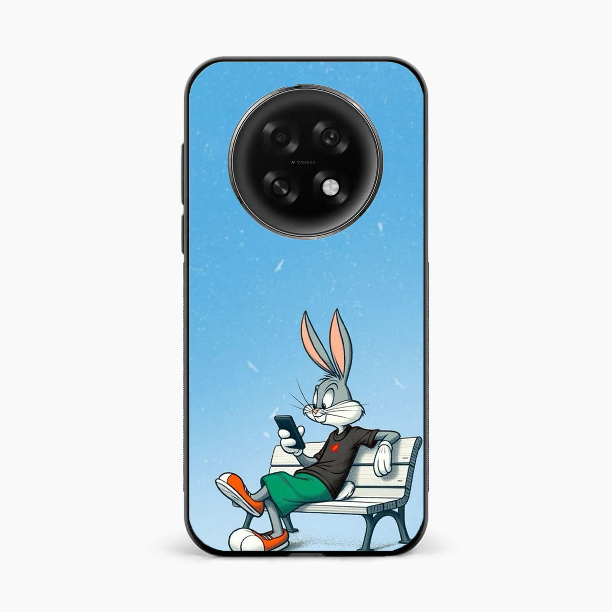 Chill Bunny Aesthetic Oppo F31 Pro Plus 5G Back Cover