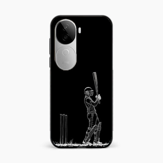 Cricket Minimal Line Art Vivo V40e 5G Back Cover