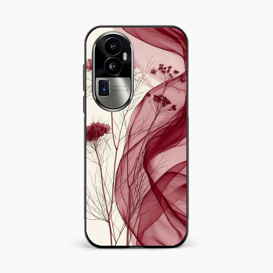 Red Floral Dream Oppo Reno 10 Pro Plus 5G Back Cover