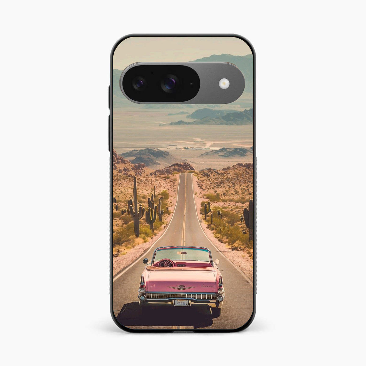 Classic Car Scenic Google Pixel 9 Back Cover