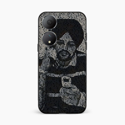 Sidhu Moosewala Minimal Text Art Oppo A78 5g Back Covers