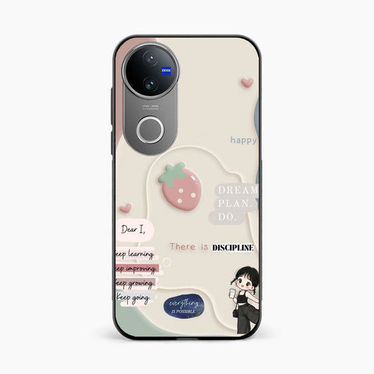 Dream Plan Do Vibes Vivo V50 5G Back Cover
