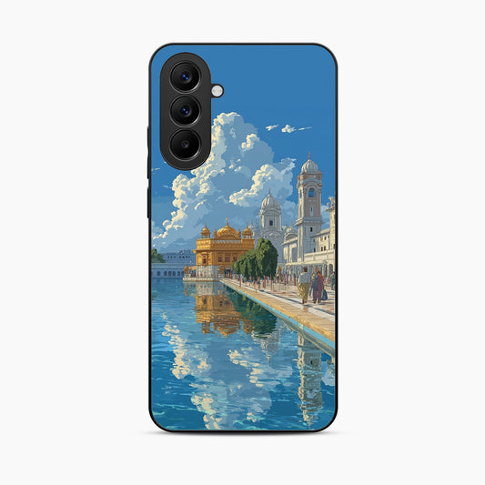 Golden Temple Peace & Faith Samsung A57 5g Back Cover