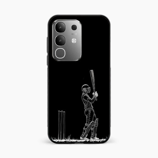 Cricket Minimal Line Art Vivo T4x 5G Back Cover