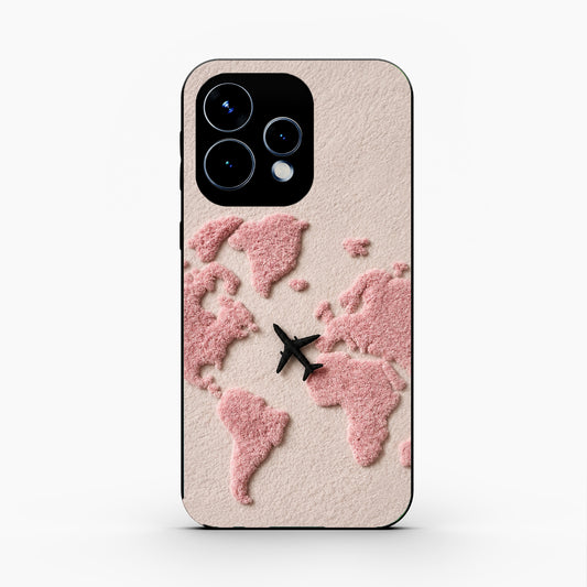 Pink Travel Mood Oppo Reno 15 5G Back Cover