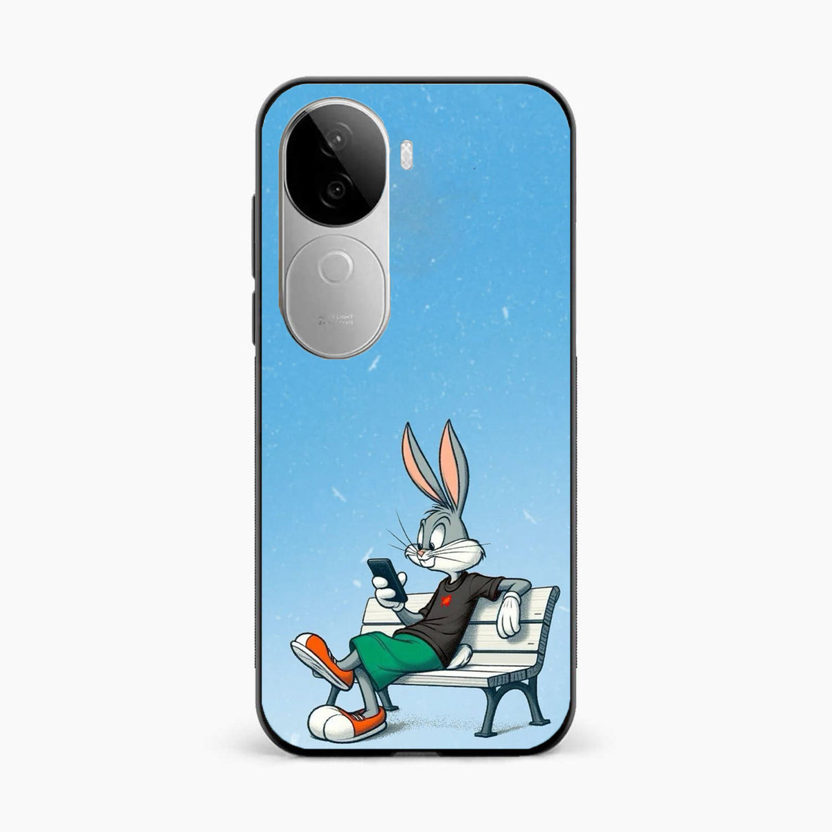 Chill Bunny Aesthetic Vivo V40e 5G Back Cover