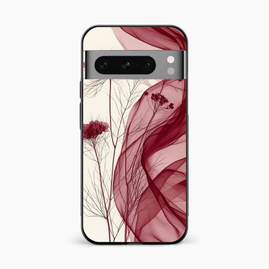 Red Floral Dream Google Pixel 8 Pro Back Cover