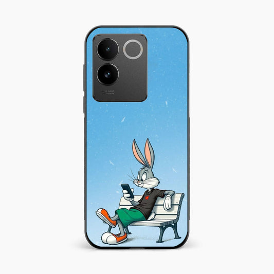 Chill Bunny Aesthetic Vivo T2 Pro 5G Back Cover
