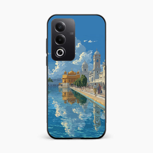 Golden Temple Peace & Faith Oppo A3 Pro Back Cover