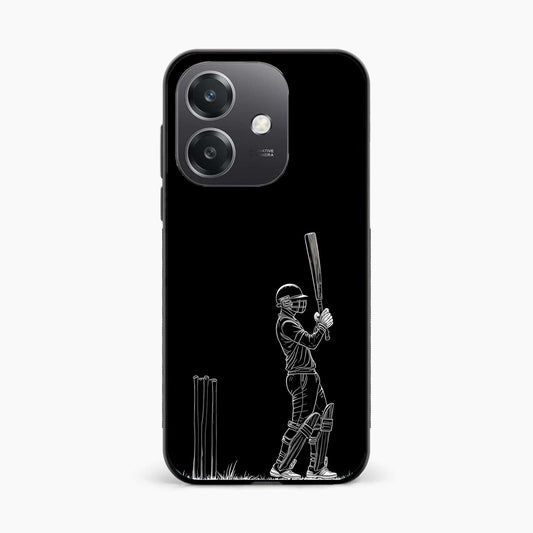 Cricket Minimal Line Art Oppo A3x 4G Back Cover