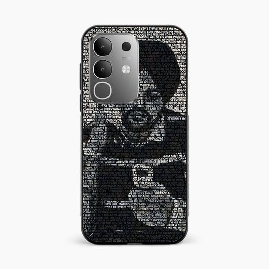 Sidhu Moosewala Minimal Text Art Vivo T4x 5G Back Cover