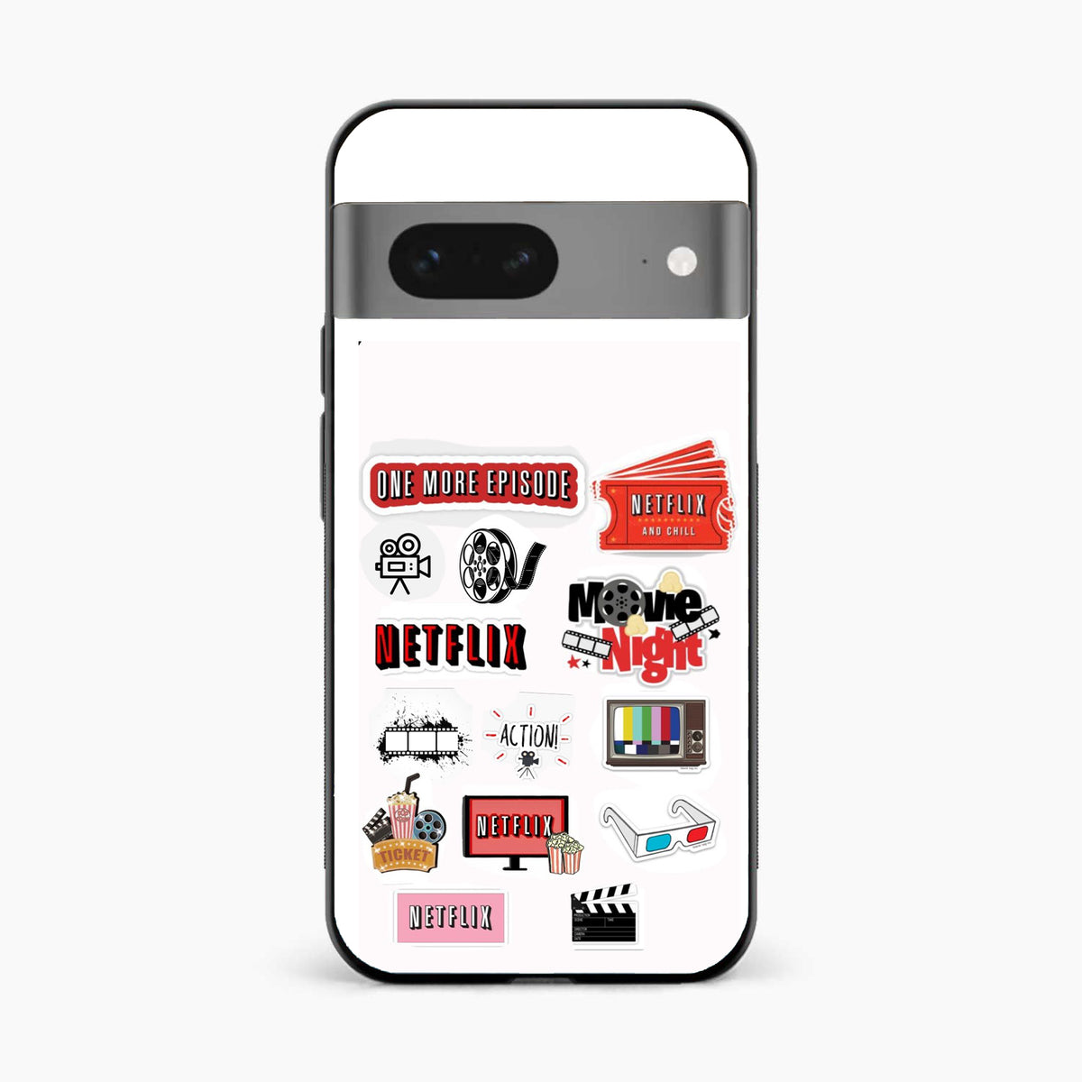 Movie Lover Google Pixel 8 Aesthetic Back Cover