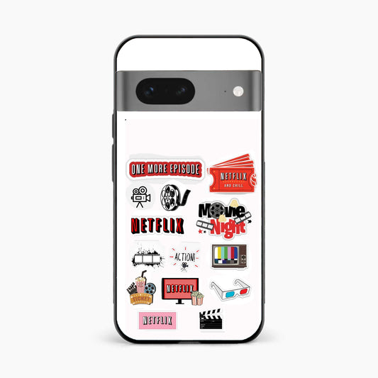 Movie Lover Google Pixel 8 Aesthetic Back Cover