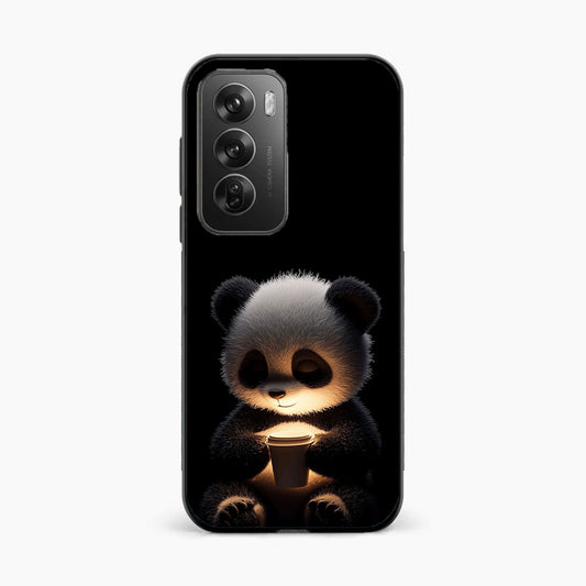 Soft Glow Panda Oppo Reno 12 Pro 5G Back Cover