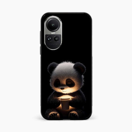 Soft Glow Panda Oppo Reno 10 Back Cover