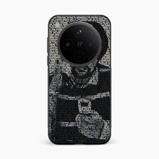 Sidhu Moosewala Minimal Text Art Oppo Find X8 5G Back Cover