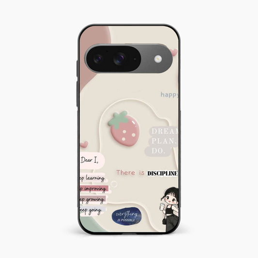 Dream Plan Do Vibes Google Pixel 9 Back Cover