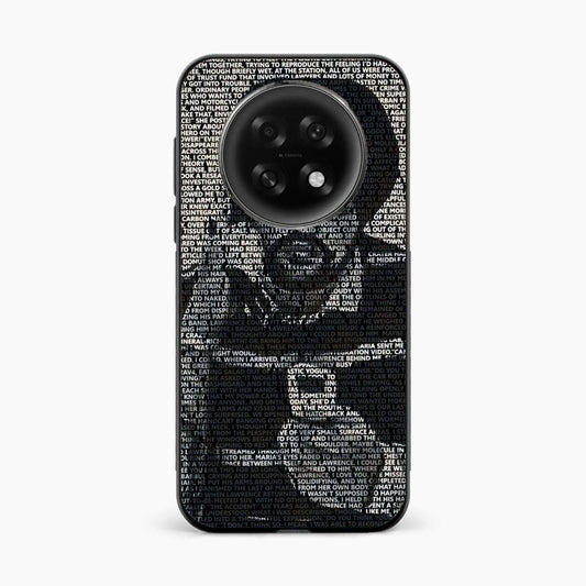 Sidhu Moosewala Minimal Text Art Oppo F31 Pro Plus 5g Back Covers