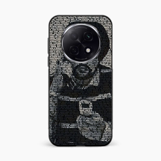 Sidhu Moosewala Minimal Text Art Oppo F29 Pro 5G Back Cover