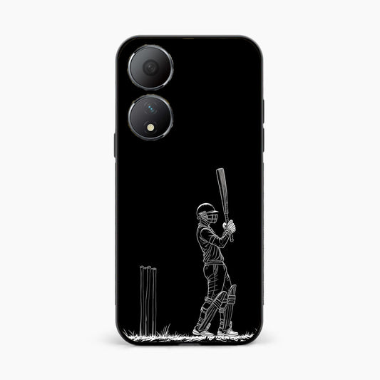 Cricket Minimal Line Art Oppo A78 5G Back Cover