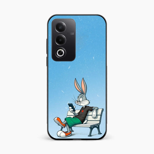 Chill Bunny Aesthetic Oppo A3 Pro Back Cover